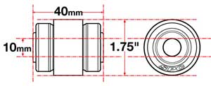 SPC Performance X-Axis Sealed Flex Joint - 15625