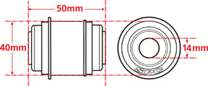 SPC Performance X-Axis Sealed Flex Joint - 15641