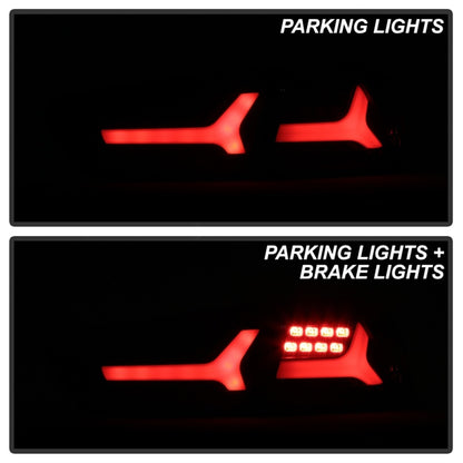 Spyder Mitsubishi Lancer/Evolution X 08-14 V2 LED Tail Lights - Black ALT-YD-ML08V2-SEQ-BK SPYDER
