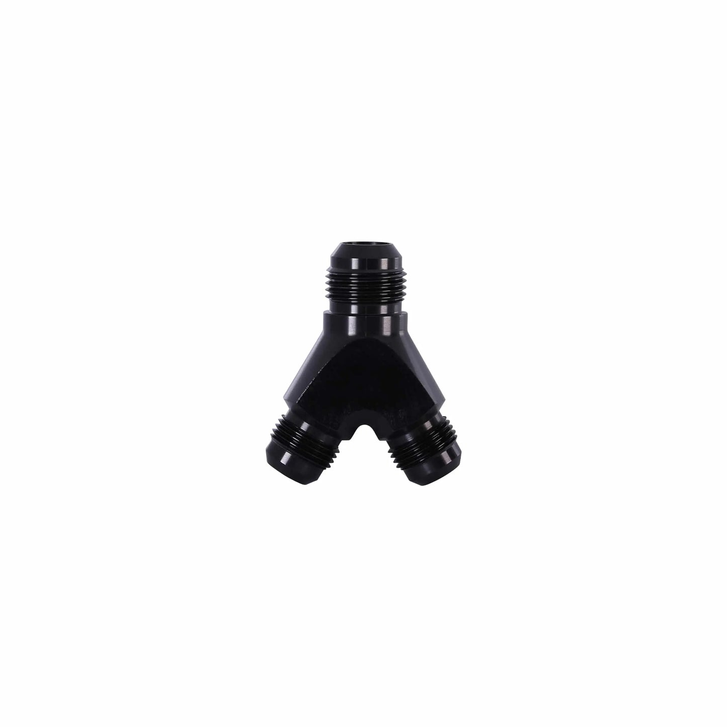 Aeromotive 15675 Y-Block Fitting, -10 AN to -8 AN x 2 Aeromotive