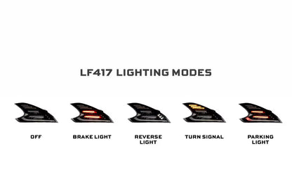 Morimoto Smoked XB Led Tail Lights for 2009-2021 Nissan 370Z Morimoto