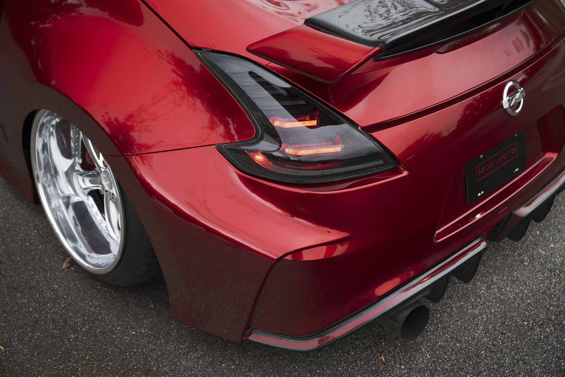 Morimoto Smoked XB Led Tail Lights for 2009-2021 Nissan 370Z Morimoto