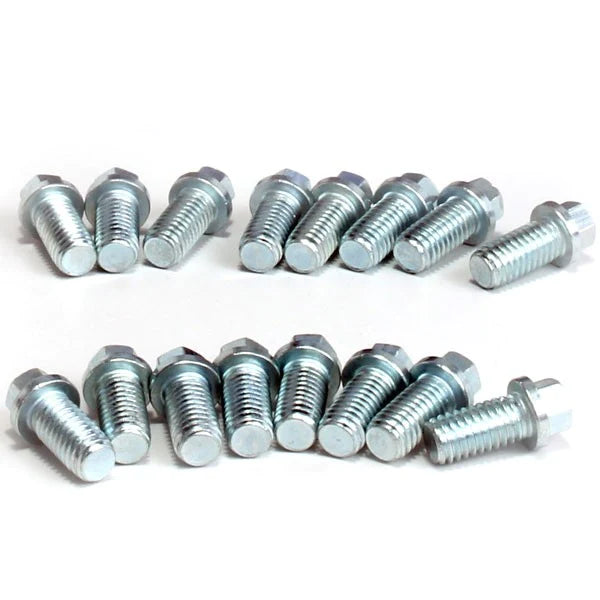 BBK Exhaust Header Bolt Kit 3/8 -16 x 3/4 Inch 16 Pieces