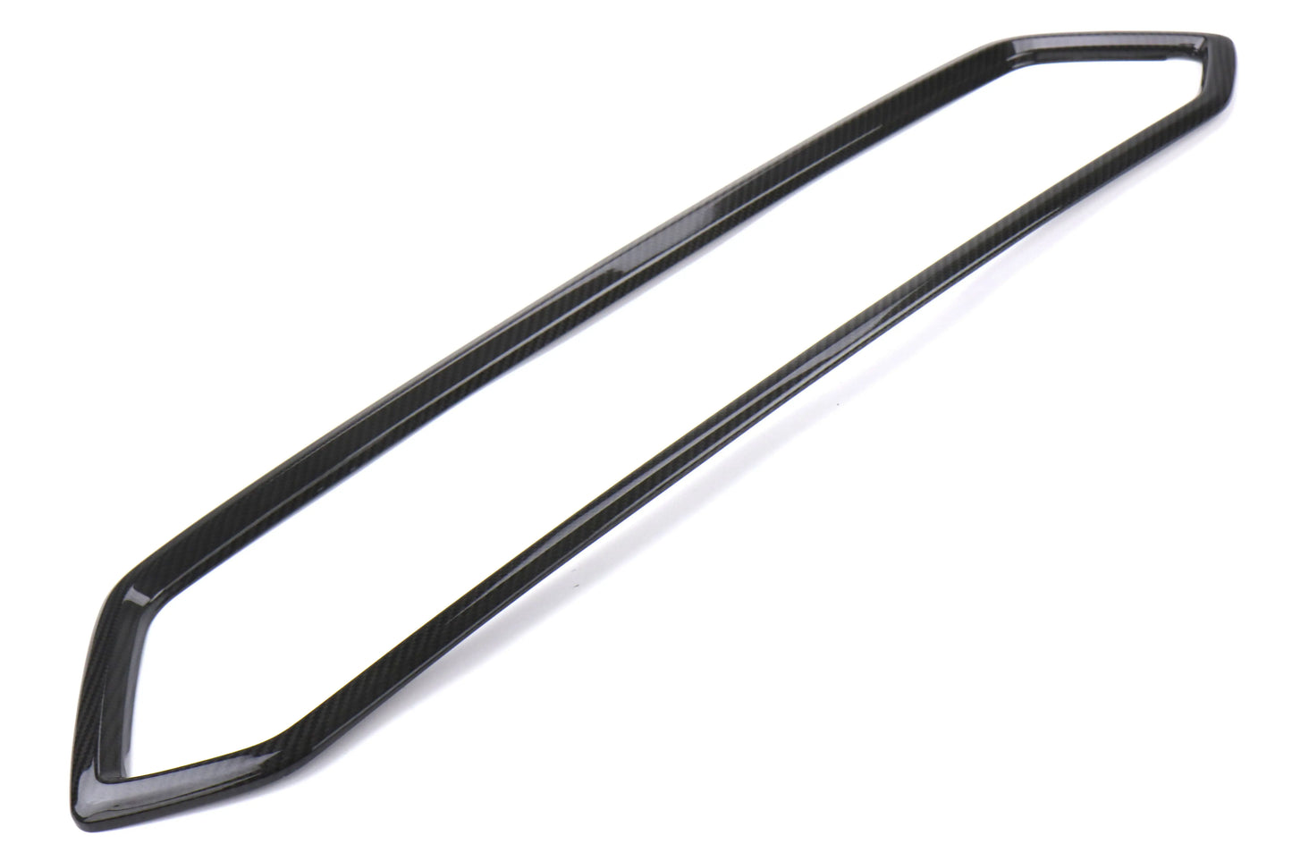 OLM LE Dry Carbon Fiber Grille Garnish (Outer) - 2018-2021 Subaru WRX / STI