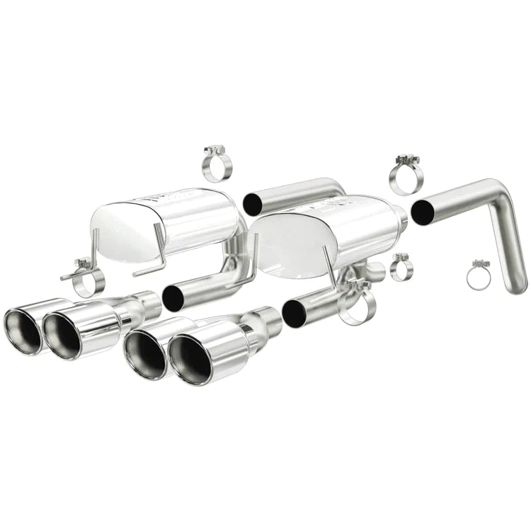 MagnaFlow 2005-2008 Chevrolet Corvette Street Series Axle-Back Performance Exhaust System Magnaflow