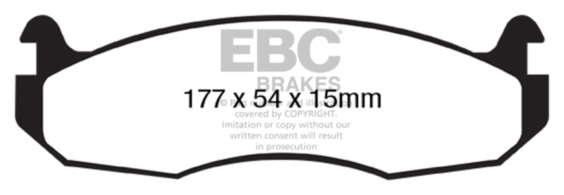 EBC YellowStuff Front Brake Pads - DP41786R