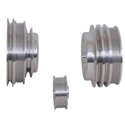 BBK Chevrolet GM 5.0 5.7 F Body GM Truck 3 Piece Billet Aluminum Underdrive Pulley Kit 85-87 BBK
