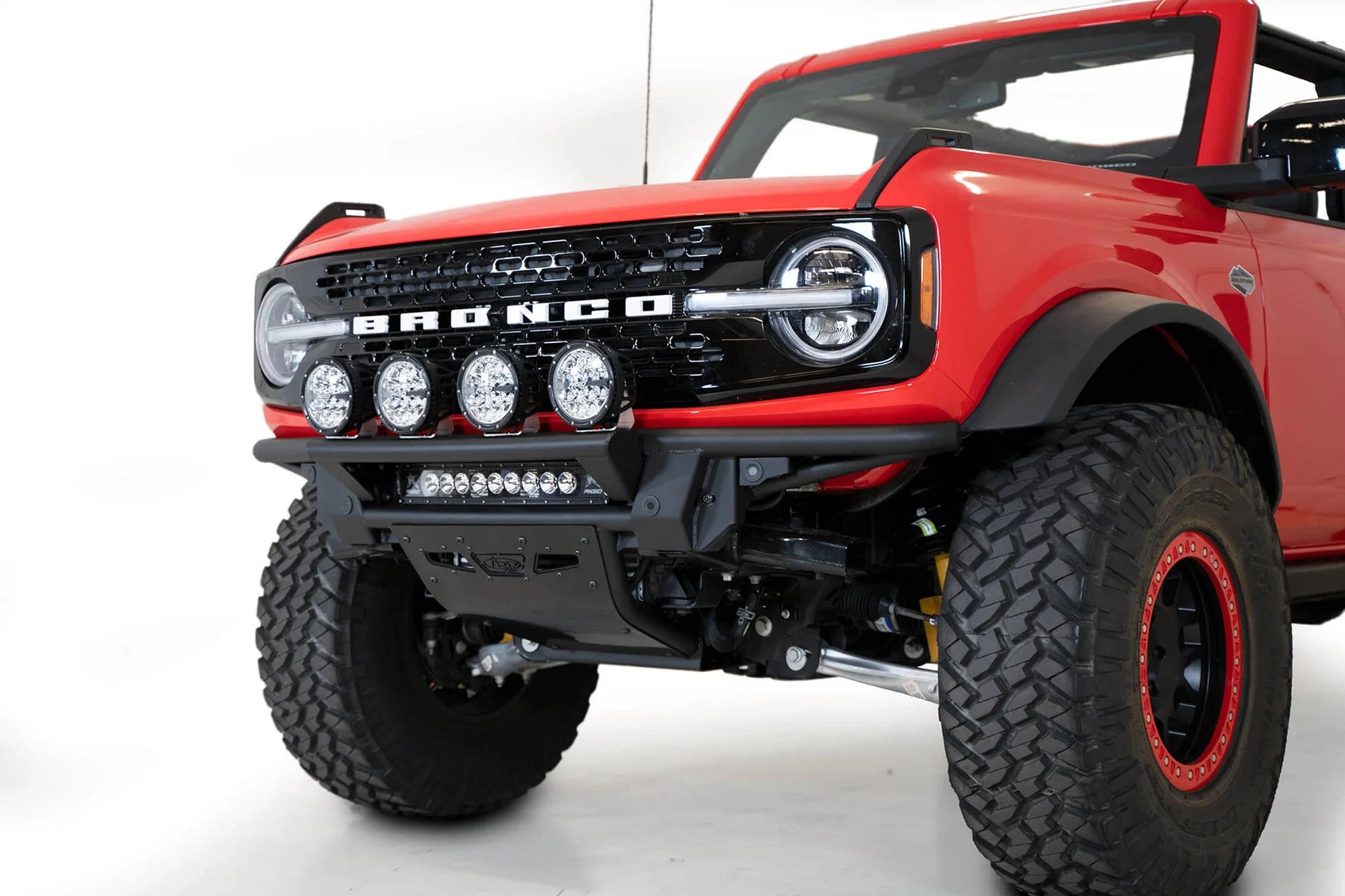 Addictive Desert Designs 2021-2023 Ford Bronco Add Pro Bolt-on Front Bumper - F238100010103 Addictive Desert Designs