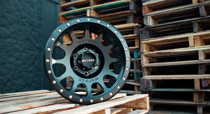 Method 305 NV MATTE BLACK 18x9 / 5x150 / 0/5, 116.5 Hub Bore - MR30589058500 Method Wheels