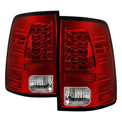 Spyder Dodge Ram 1500 13-14 13-14 LED Tail Lights LED Model only - Red Clear ALT-YD-DRAM13-LED-RC