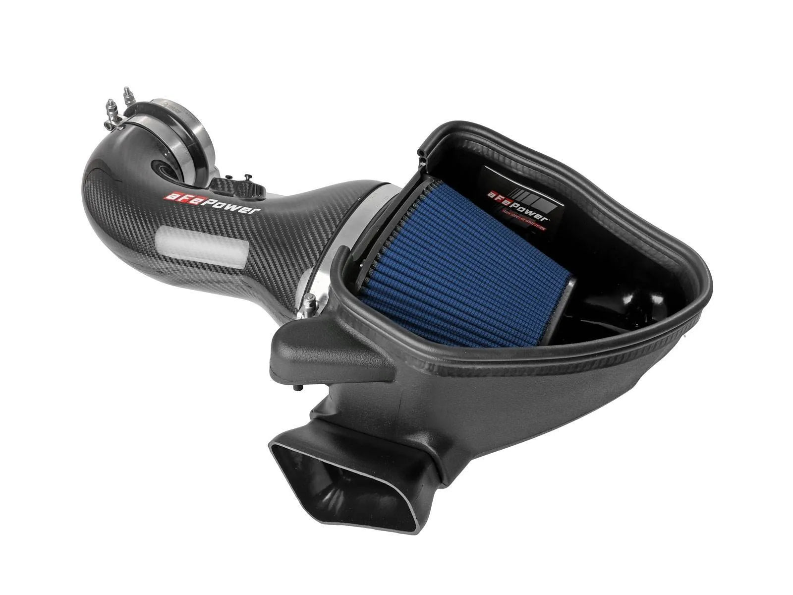 aFe Track Series Carbon Fiber Air Intake System 17-24 Chevrolet Camaro ZL1 - 57-10018R aFe