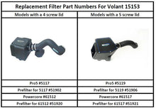 Load image into Gallery viewer, Volant Closed Box Air Intake (Dry Filter) 1999-2007c Silverado/Sierra, 1999-06 GM Suv 4.8/5.3/6.0L V8 - 15153D