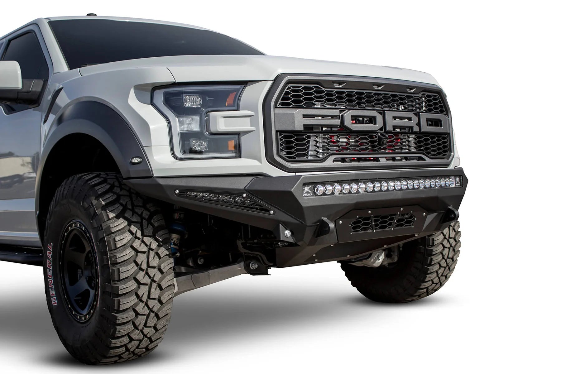 Addictive Desert Designs 2017-2020 Ford Raptor Stealth Fighter Front Bumper - F111182860103 Addictive Desert Designs