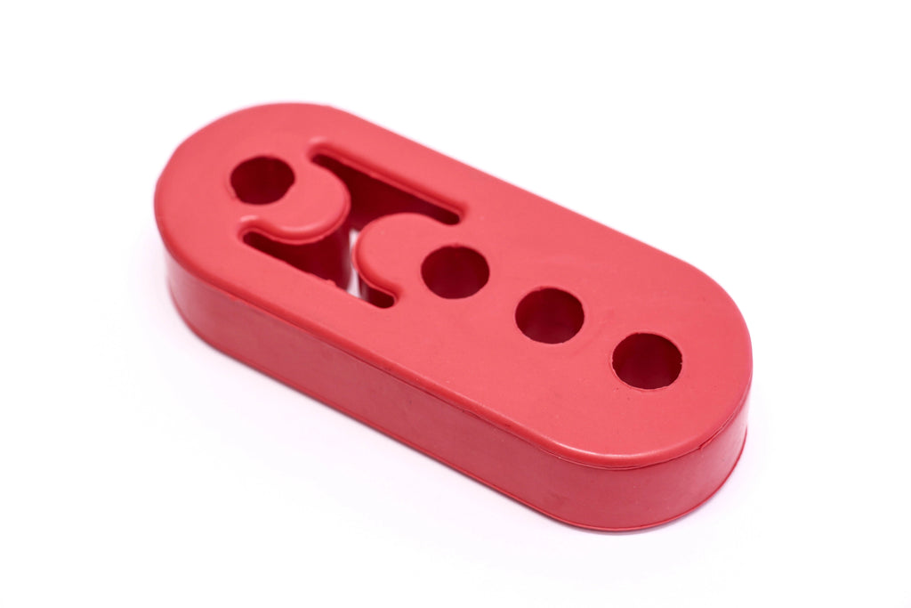 PLM Red Adjustable Exhaust Hanger - PLM-EXHAUST-HANGER-ADJ-RED