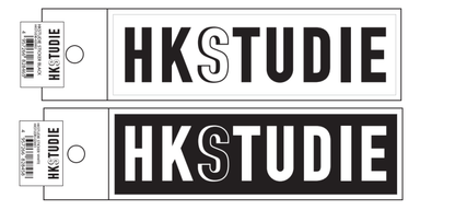 HKS HKSTUDIE Sticker - Black