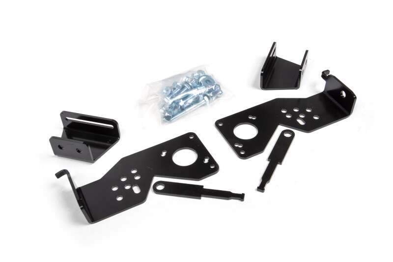 Zone Offroad 2023-2026 Ford F-250/F-350 Super Duty/F-450 4WD 5-Inch/7-Inch Radius Arm Ride Height Sensor Brkt Relocation Kit - ZONF5501