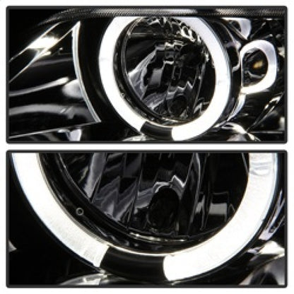 Spyder BMW Z3 96-02 Projector Headlights LED Halo Chrome High H1 Low H1 PRO-YD-BMWZ396-HL-C SPYDER