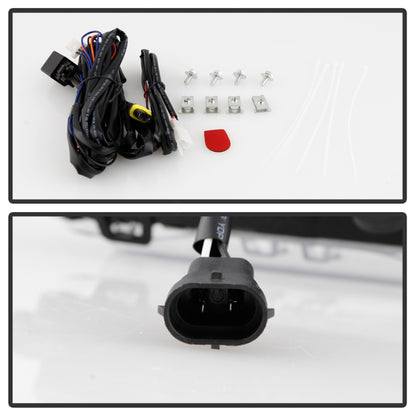 Spyder GMC Sierra 1500 Denali Only 19-20 (Not for 2500/3500) OEM Style Full LED Fog w/ Switch- Clear SPYDER
