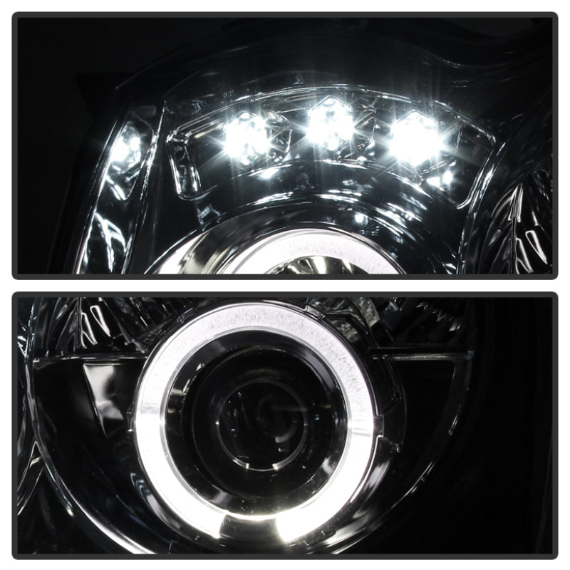 Spyder Jeep Grand Cherokee 05-07 Projector Headlights LED Halo LED Chrm Low 9006 PRO-YD-JGC05-HL-C SPYDER