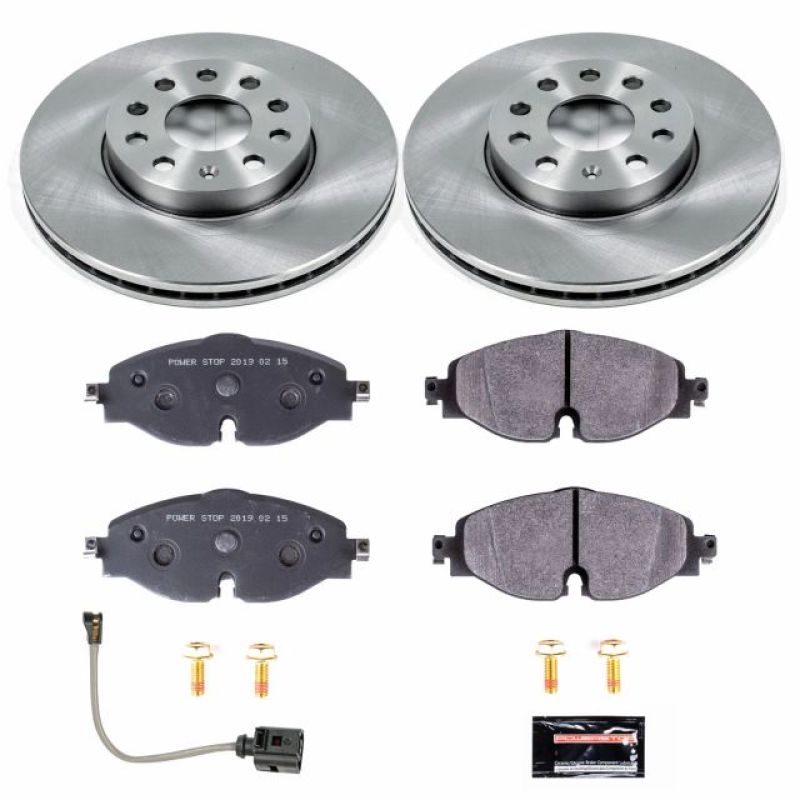 Power Stop 15-18 Audi A3 Front Track Day SPEC Brake Kit PowerStop