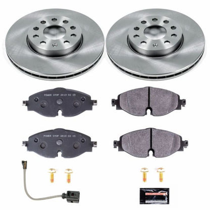Power Stop 15-18 Audi A3 Front Track Day SPEC Brake Kit PowerStop