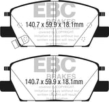 EBC Ultimax2 Front Brake Pads - UD1913