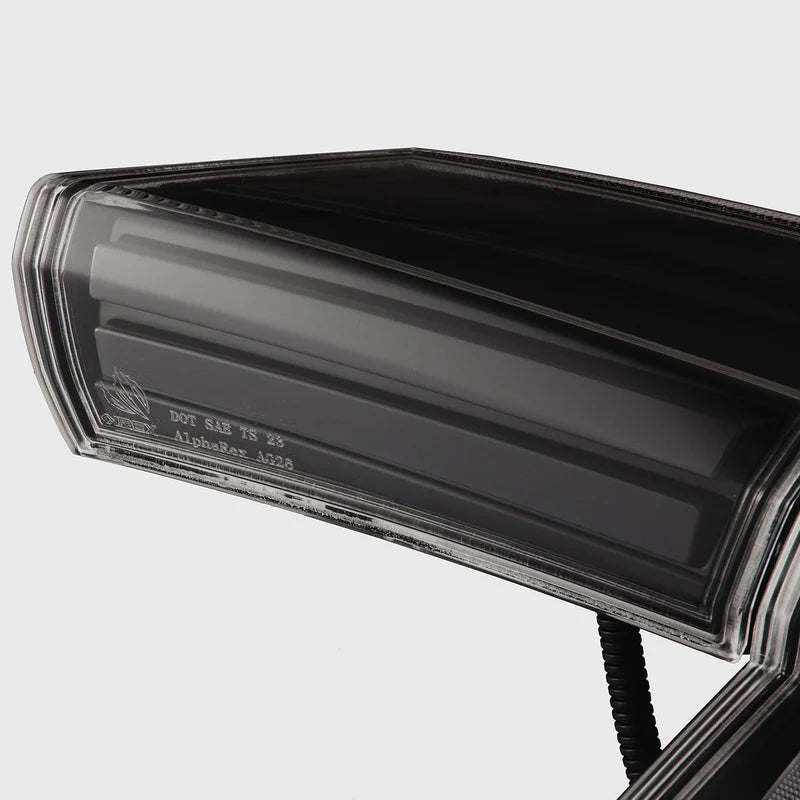 AlphaRex 676000 – NOVA-Series Prismatic LED Tail Lights for 2016–2021 Honda Civic Hatchback & Type-R (Alpha-Black)