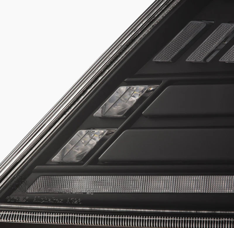 AlphaRex 676000 – NOVA-Series Prismatic LED Tail Lights for 2016–2021 Honda Civic Hatchback & Type-R (Alpha-Black)