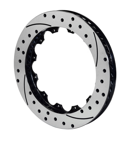 Wilwood 160-8397-BK SRP Drilled & Slotted Rotor 14x1.25 Black L/H