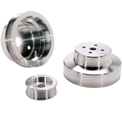 BBK Chevrolet GM Truck 4.3 5.0 5.7 Billet Aluminum Underdrive Pulley Kit 88-95 BBK