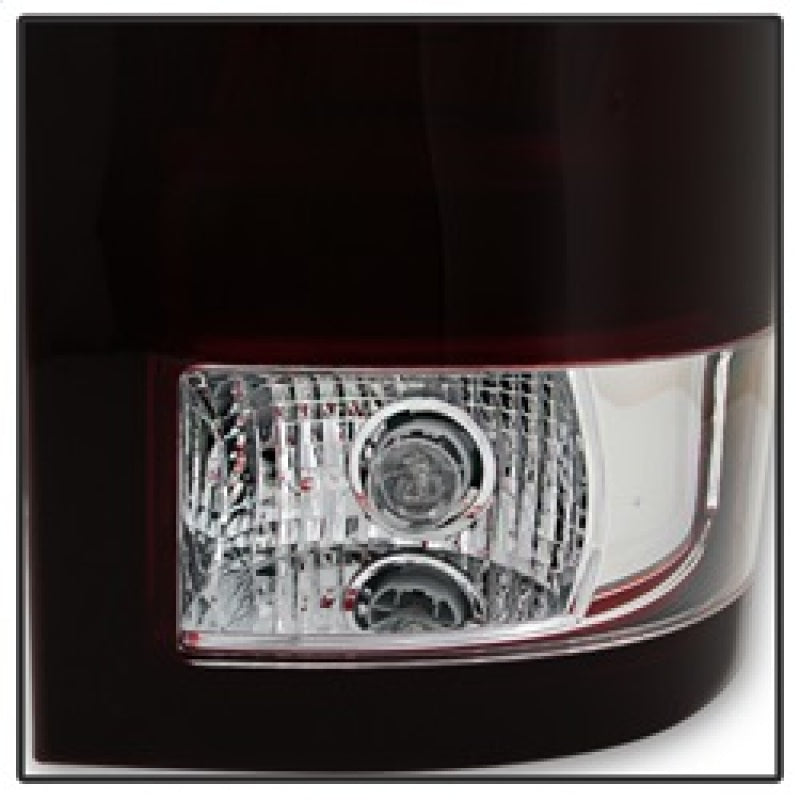 Xtune GMC Sierra 2007-2013 OEM Style Tail Light Red Smoked ALT-JH-GS07-OE-RSM SPYDER