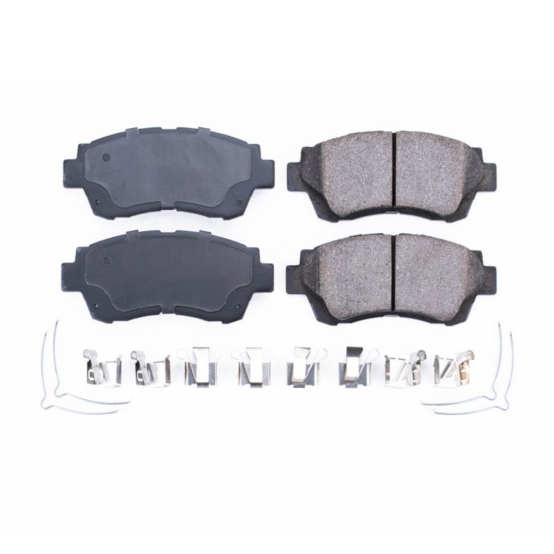 Power Stop 92-96 Lexus ES300 Front Z17 Evolution Ceramic Brake Pads w/Hardware PowerStop