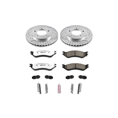 Power Stop 97-02 Ford Expedition Front Z36 Truck & Tow Brake Kit PowerStop