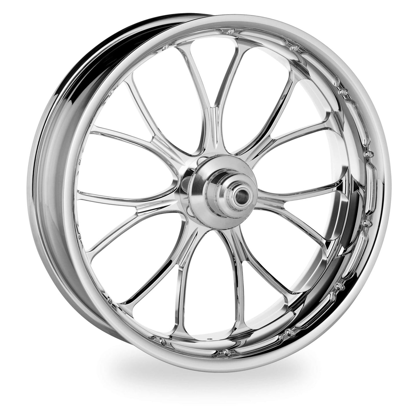 Performance Machine 21 x 3.5  Forged Wheel Heathen - Front - Chrome