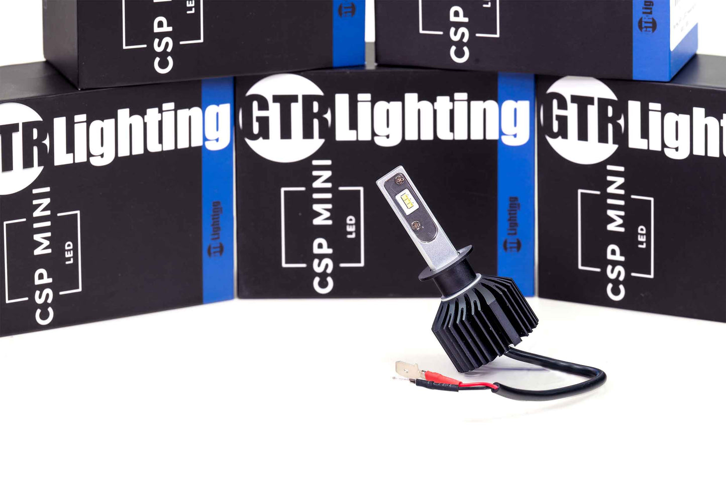 GTR Lighting CSP Mini H1 LED Headlight Bulbs - SN.LED147