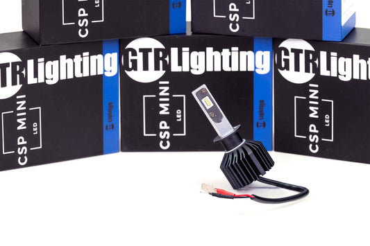 GTR Lighting CSP Mini H1 LED Headlight Bulbs - SN.LED147