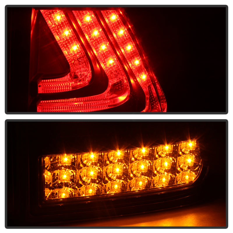 Spyder Lexus RX330/RX350 04-09 LED Tail Lights Black ALT-YD-LRX04-LED-BK SPYDER