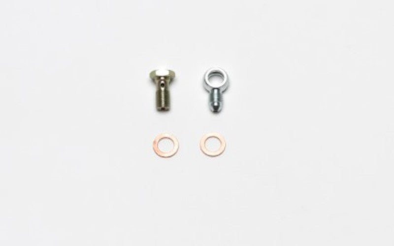 Wilwood Fitting Kit -3 Male w/ 3/8-24 Banjo Bolt (For Banjo Outlet Master Cylinders) Wilwood