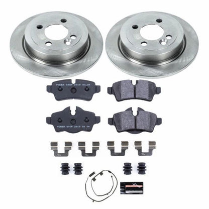 Power Stop 07-08 Mini Cooper Rear Track Day SPEC Brake Kit PowerStop