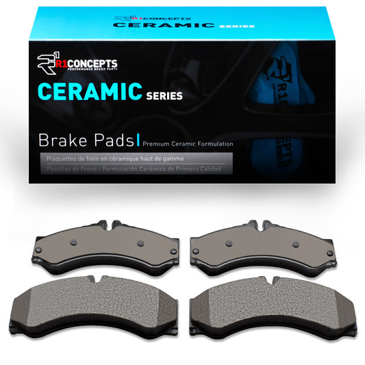 R1 Front & Rear Ceramic Brake Pads 2002-2006 Dodge/Freightliner - 2310-0949-00