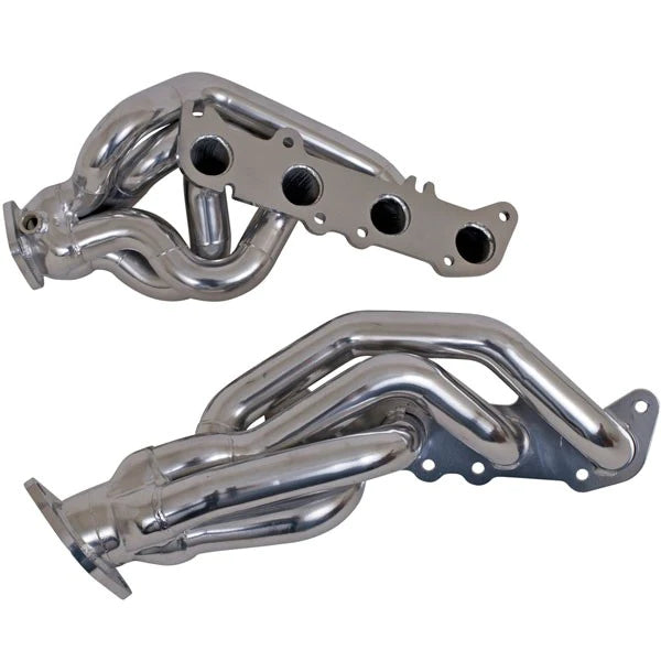 BBK Ford Mustang GT 1-3/4 Shorty Exhaust Headers Polished Silver Ceramic 11-14