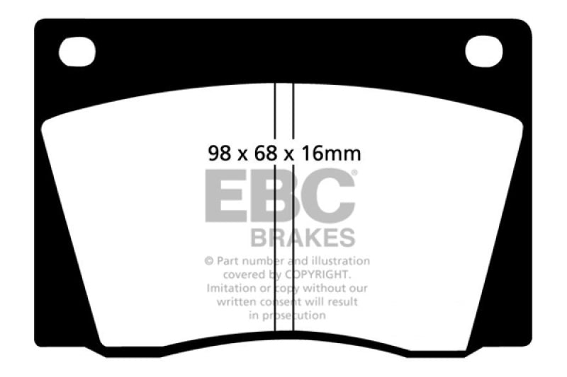 EBC Ultimax2 Front Brake Pads - UD004