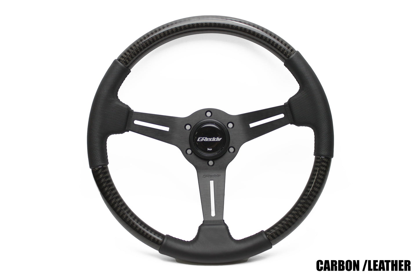 GReddy Sports Steering Wheel - Carbon
