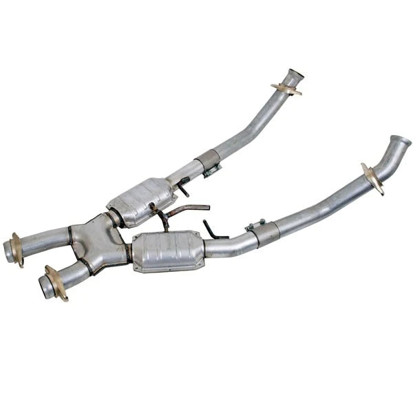 BBK Ford Mustang 5.0L 2-1/2 High Flow Catted X-Pipe 86-93 BBK