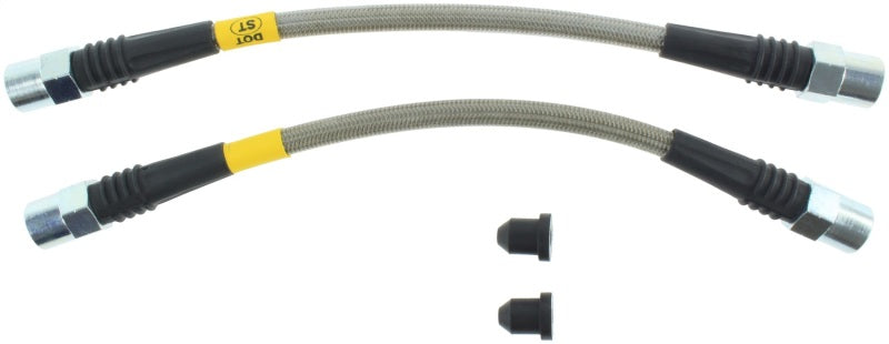 StopTech 93-97 Volvo 850 Stainless Steel Rear Brake Line Kit Stoptech