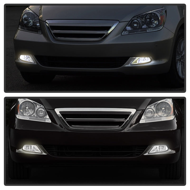 Spyder Honda Odyssey 05-07 OEM Fog Lights W/Switch Smoked FL-CL-HODY05-SM SPYDER