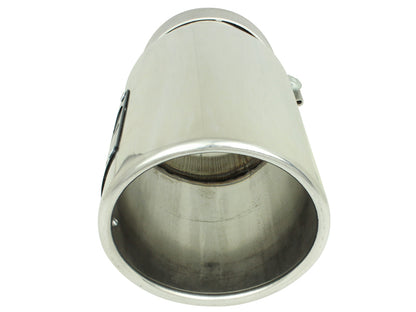 afe MACH Force-Xp Universal Exhaust Tip 4 IN Inlet x 5 IN Outlet x 12 IN L