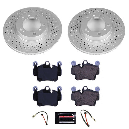 Power Stop 06-08 Porsche 911 Front Euro-Stop Brake Kit PowerStop