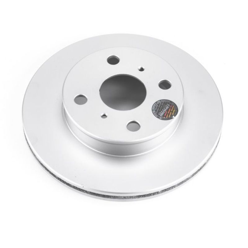 Power Stop 88-92 Toyota Corolla Front Evolution Geomet Coated Rotor PowerStop