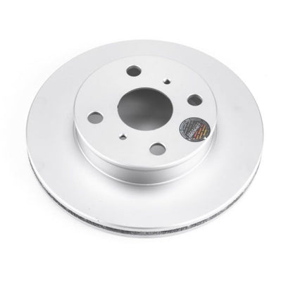 Power Stop 88-92 Toyota Corolla Front Evolution Geomet Coated Rotor PowerStop